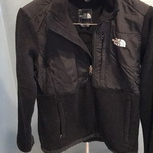 Black Northface medium fleece jacket
